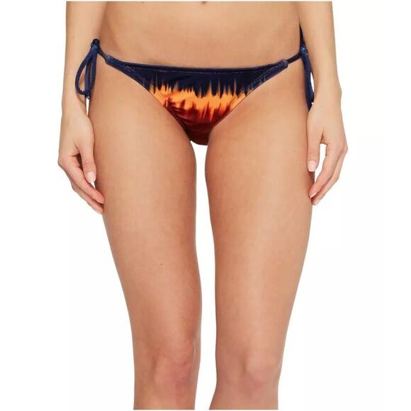 FLORA TRIANGLE BIKINI - LIME LEMON DIP DYE